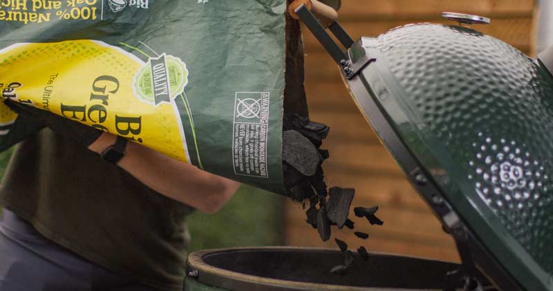 Charger et allumer votre Big Green Egg