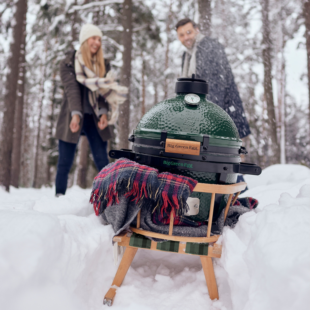 Pack Big Green Egg MINIMAX avec berceau à poignées et convEGGtor
