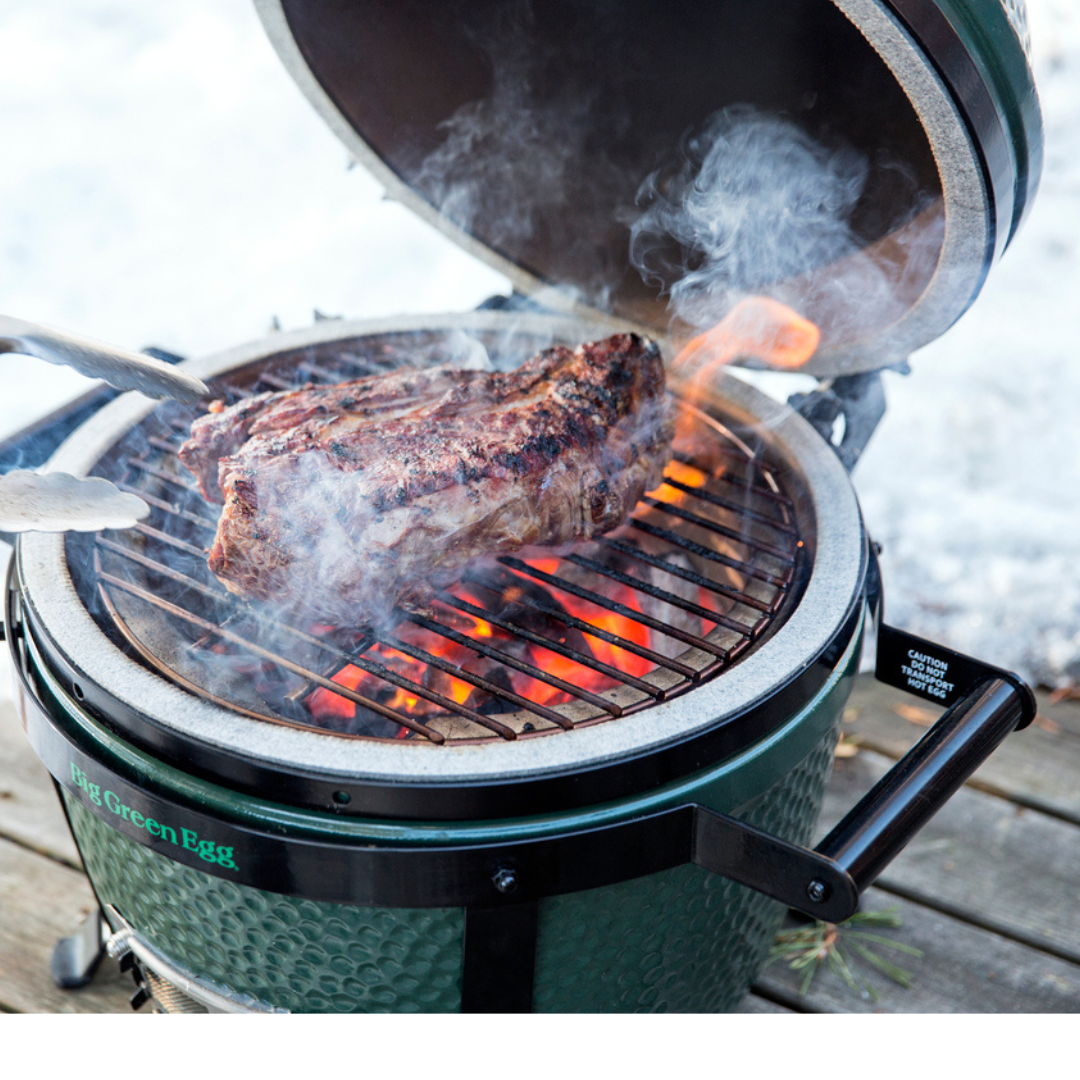 Pack Big Green Egg MINIMAX avec berceau à poignées et convEGGtor