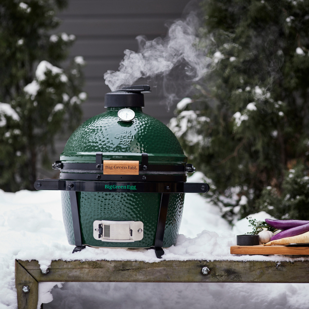 Pack Big Green Egg MINIMAX avec berceau à poignées et convEGGtor