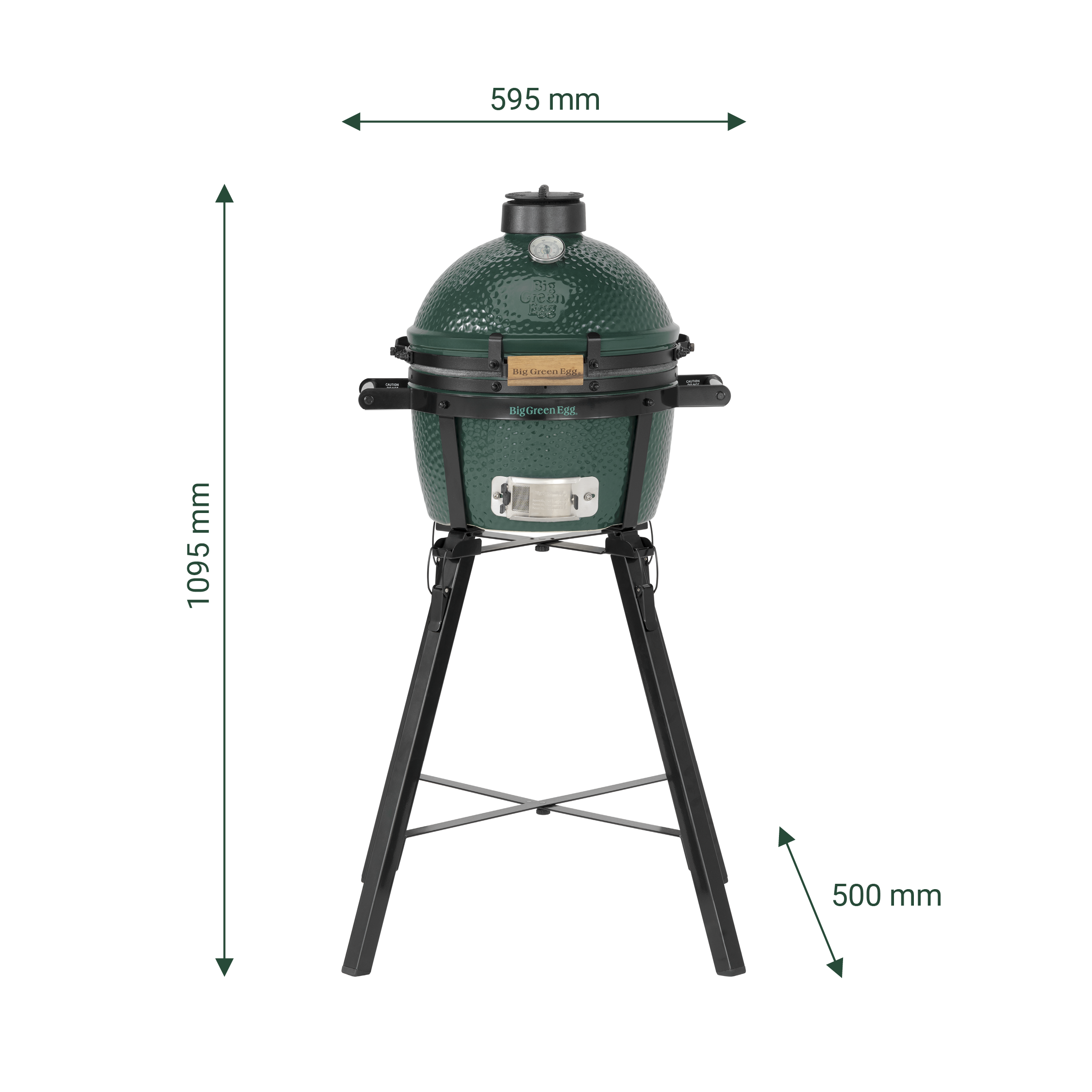 Pack Big Green Egg MINIMAX avec trépied surélévateur