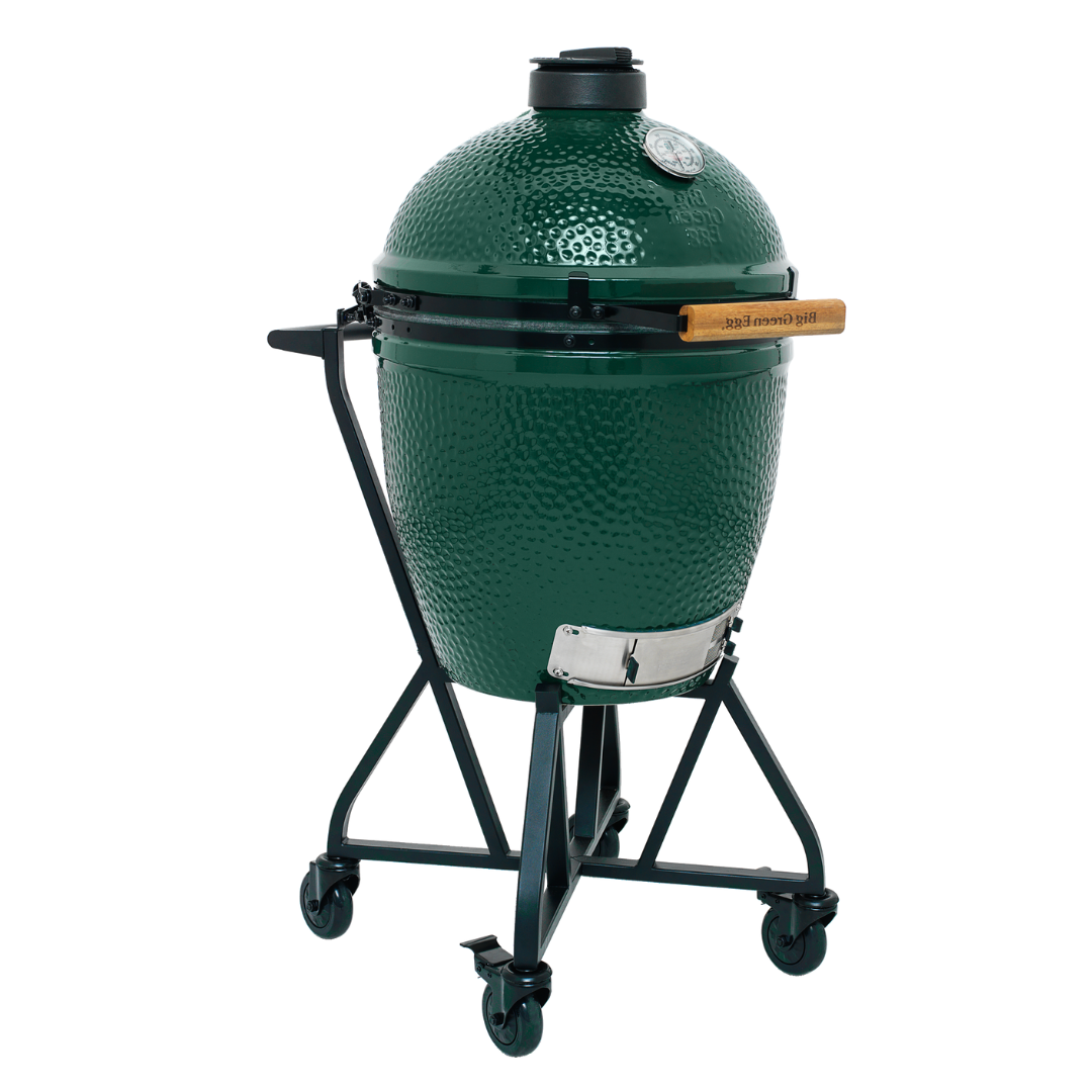 Pack Big Green Egg LARGE sur chariot à roulettes