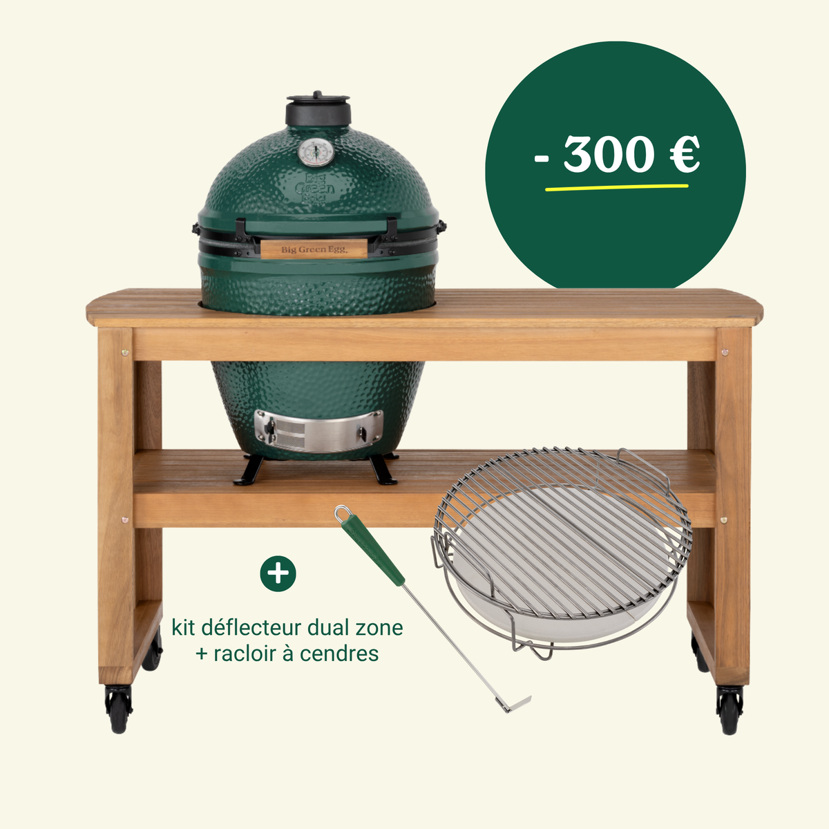 EGG Large sur table eucalyptus - Promotion
