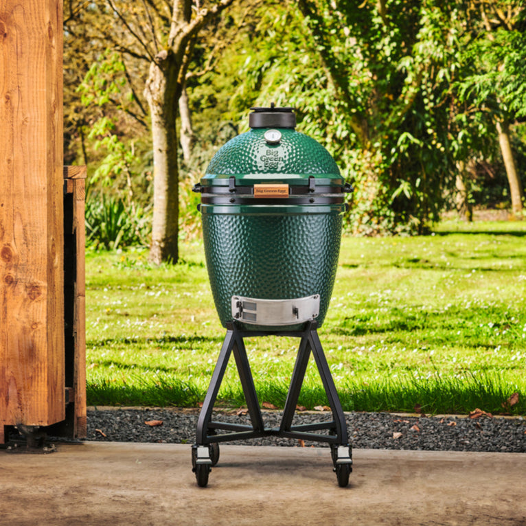 Big Green Egg MEDIUM avec chariot - Pack Promo