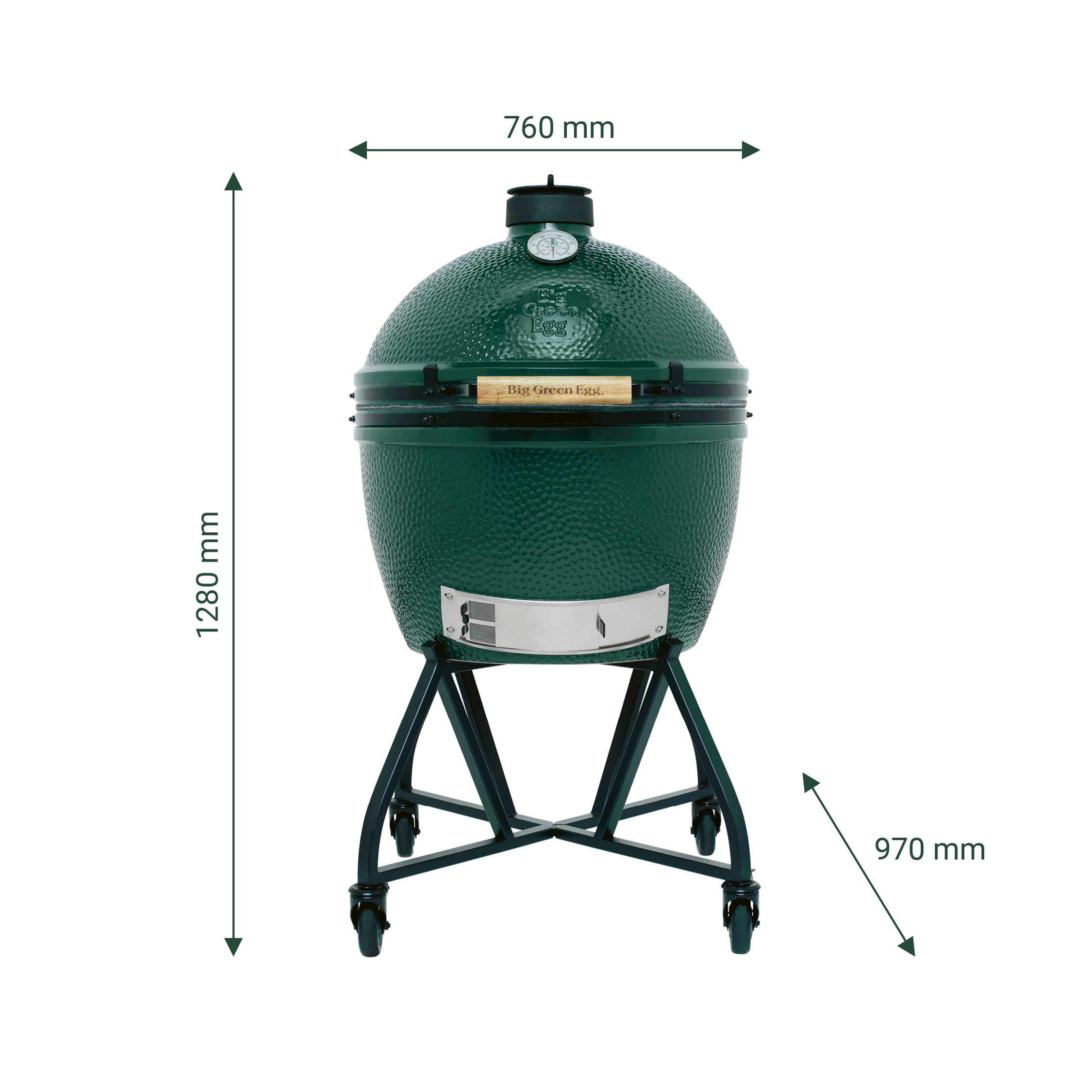 PROMO - Big Green Egg XL sur chariot