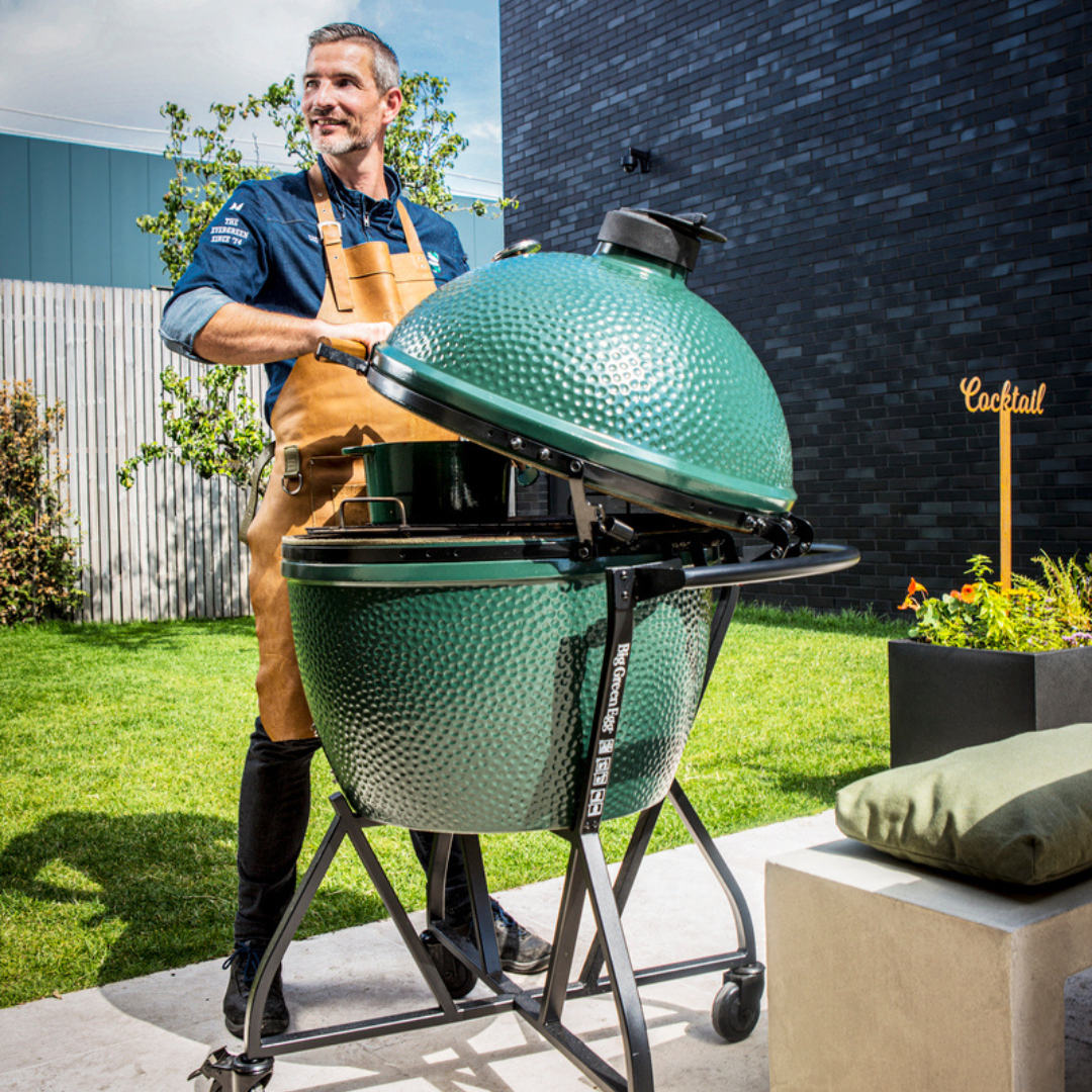 Big Green Egg XL sur chariot