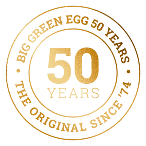 Promotions exceptionnelles - Big Green Egg - 50 ans - Depuis 1974