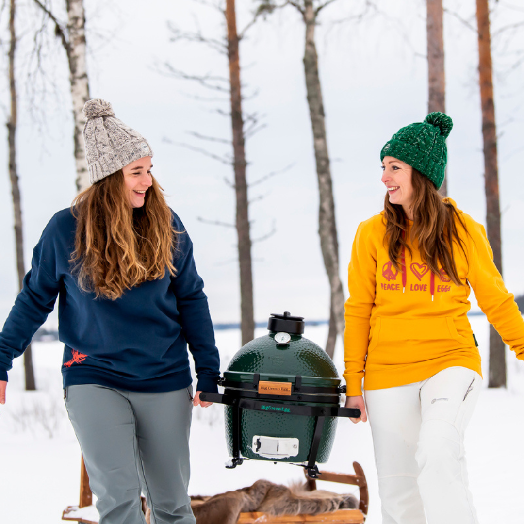 Pack Big Green Egg MINIMAX avec berceau à poignées et convEGGtor