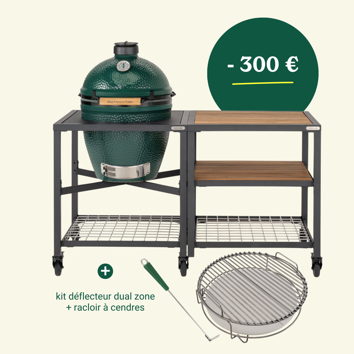 PROMO Big Green Egg LARGE modulaire