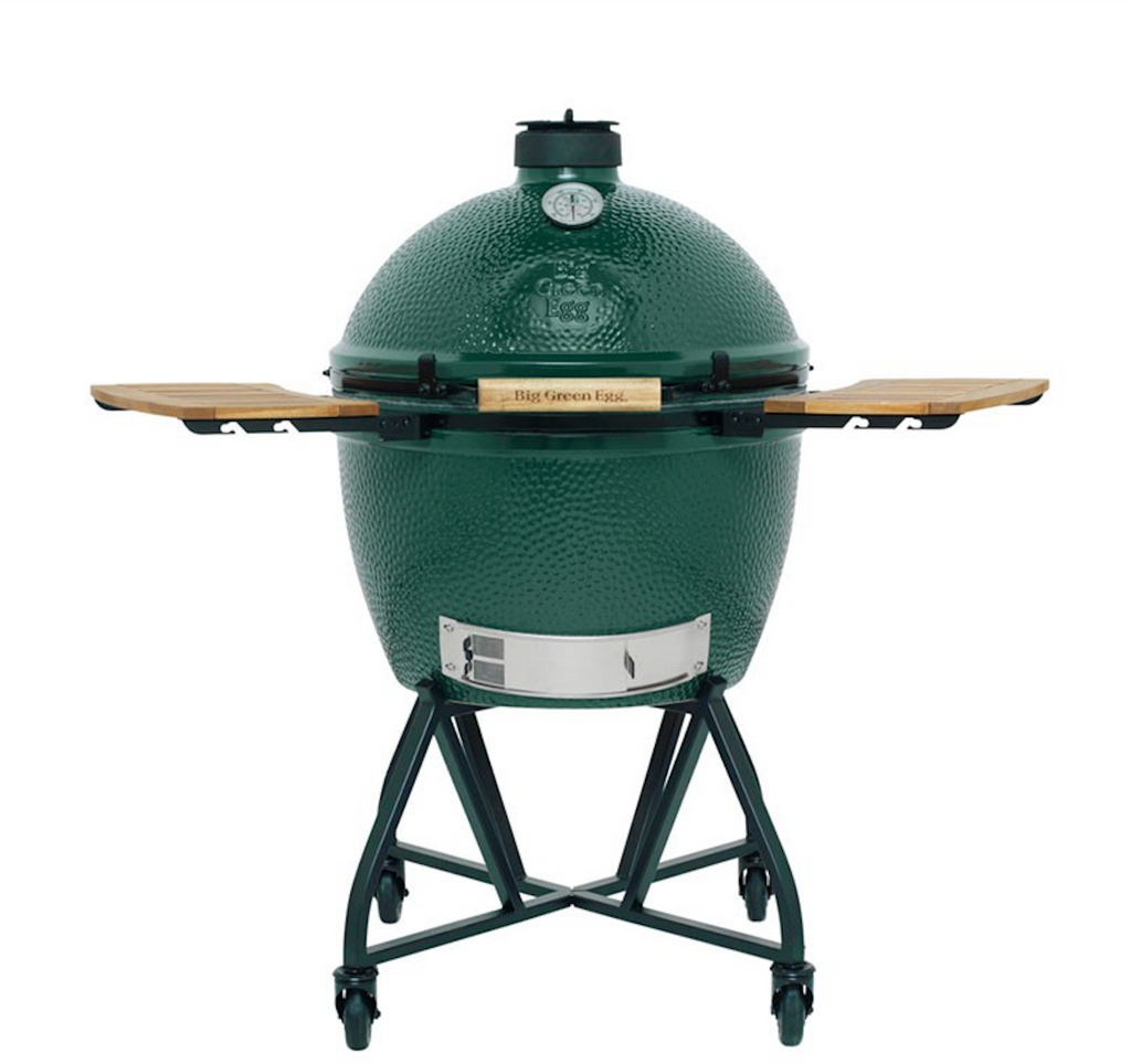 Pack Big Green Egg XL sur chariot avec tablettes latérales