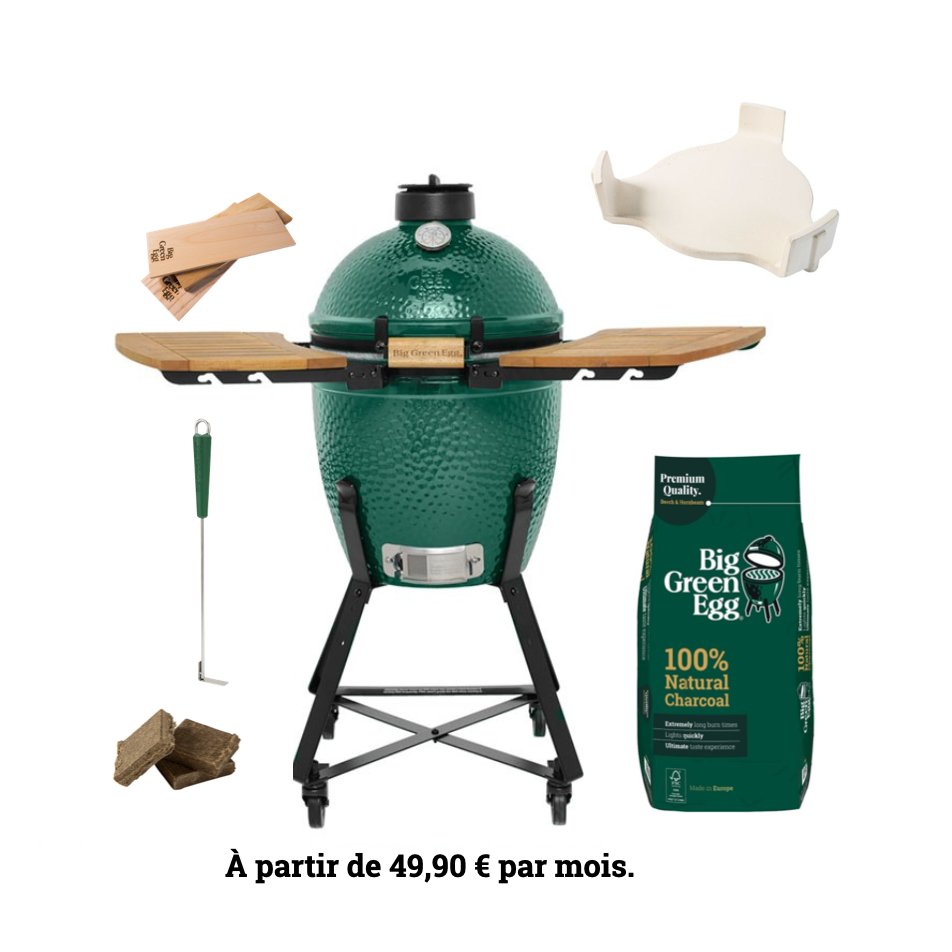 Pack "Mon 1er Big Green Egg" SMALL